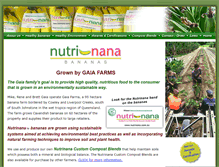 Tablet Screenshot of nutrinana.com.au